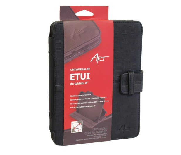 ART Etui do tab. 8" ART T-088 Uniwer. Czarne # - 1450424 - zdjęcie 4